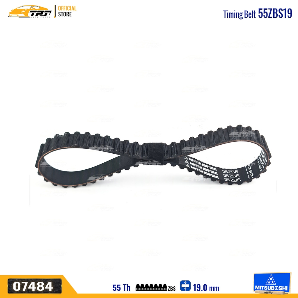 55ZBS19 Dây Curoa Cam / Dây Đai Răng Hyundai STAREX - H1 - H100 Mitsuboshi - Japan