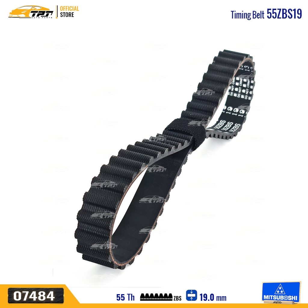 55ZBS19 Dây Curoa Cam / Dây Đai Răng Hyundai STAREX - H1 - H100 Mitsuboshi - Japan