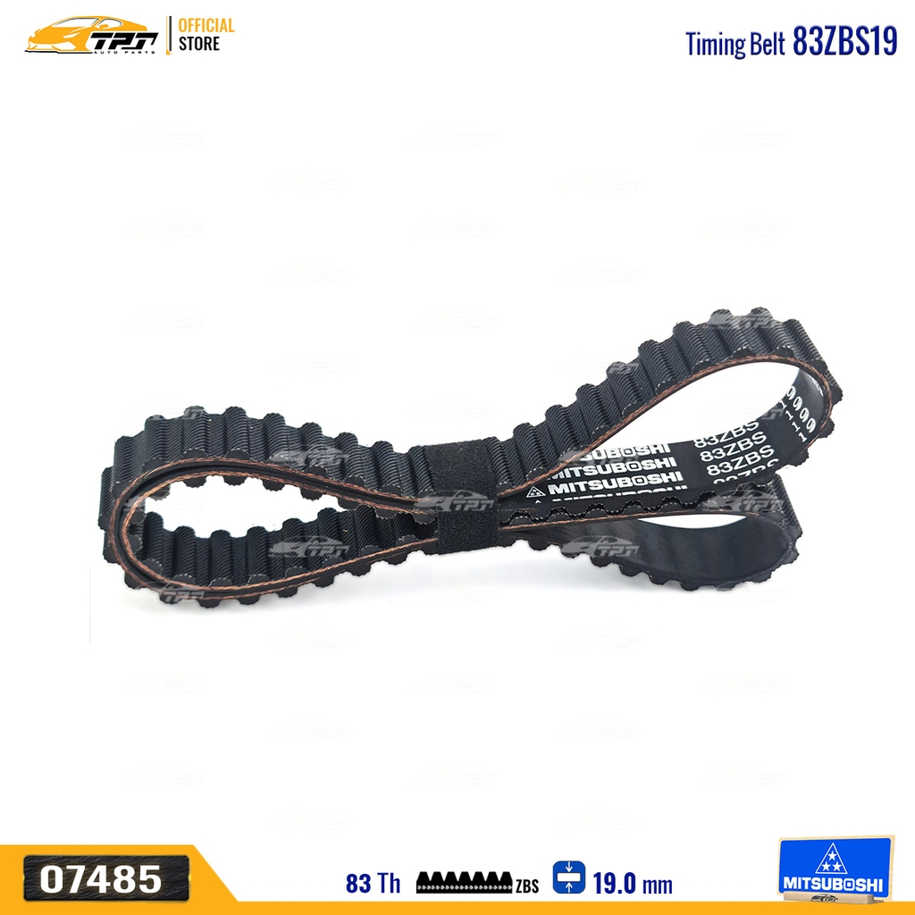 83ZBS19 Dây Curoa Cam / Dây Đai Răng Hyundai GALLOPER - H100 - PORTER - Mitsubishi PAJERO 2.5 Mitsuboshi - Japan