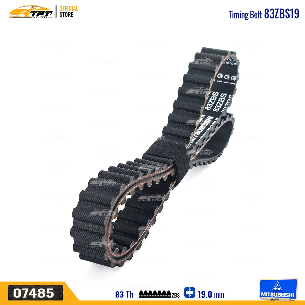 83ZBS19 Dây Curoa Cam / Dây Đai Răng Hyundai GALLOPER - H100 - PORTER - Mitsubishi PAJERO 2.5 Mitsuboshi - Japan