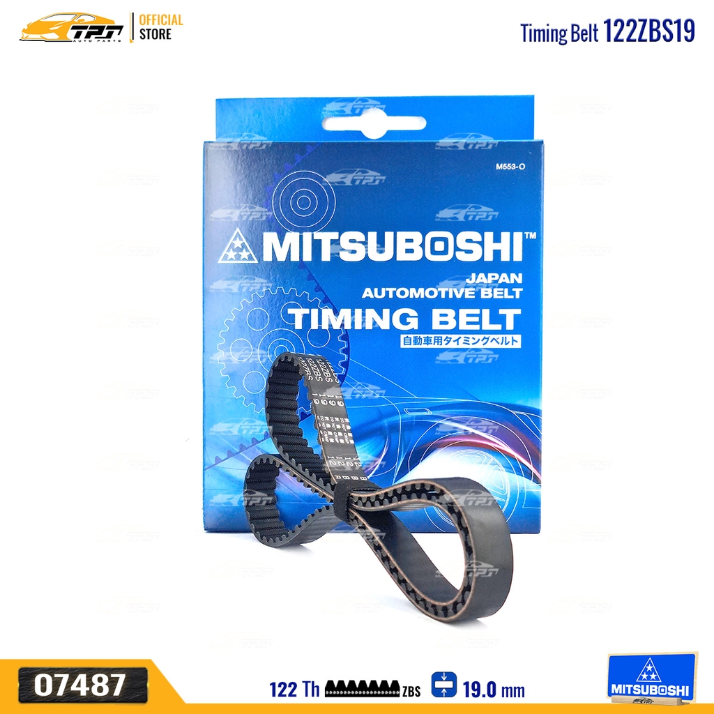 122ZBS19 Dây Curoa Cam / Dây Đai Răng Mitsubishi OUTLANDER - GALANT Mitsuboshi - Japan