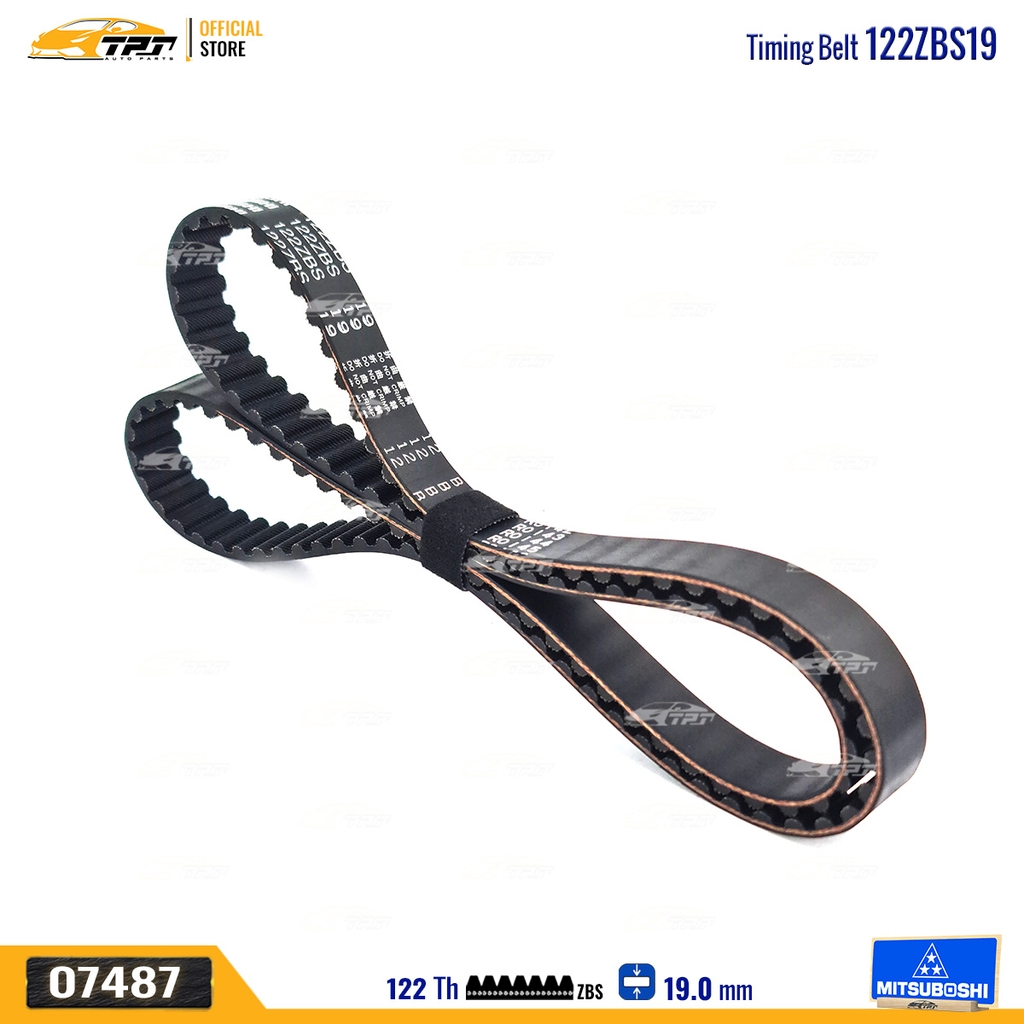 122ZBS19 Dây Curoa Cam / Dây Đai Răng Mitsubishi OUTLANDER - GALANT Mitsuboshi - Japan