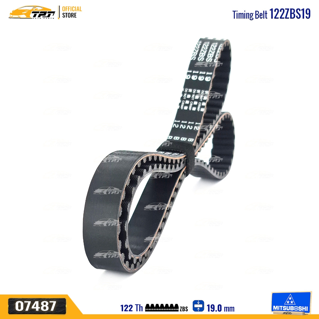 122ZBS19 Dây Curoa Cam / Dây Đai Răng Mitsubishi OUTLANDER - GALANT Mitsuboshi - Japan