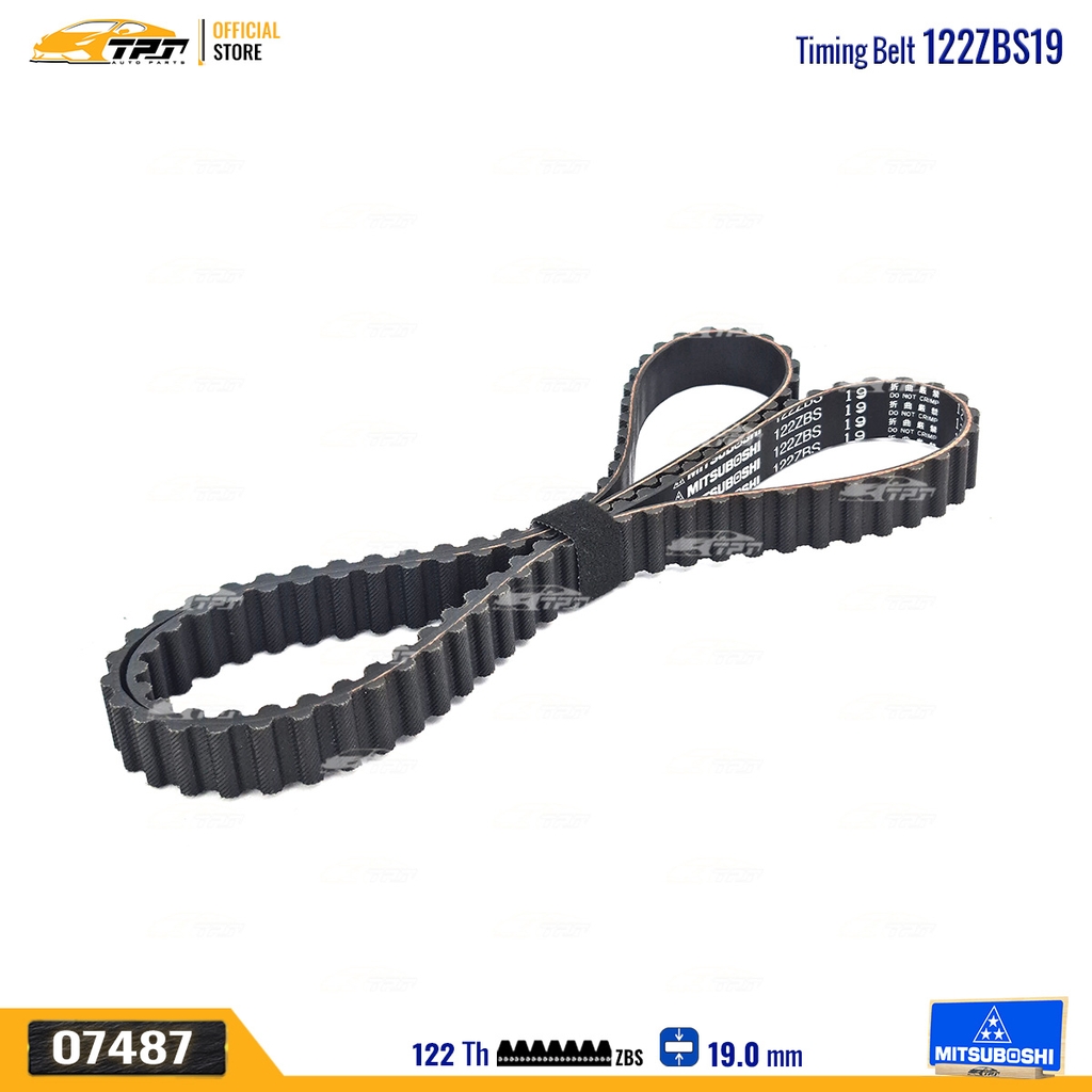 122ZBS19 Dây Curoa Cam / Dây Đai Răng Mitsubishi OUTLANDER - GALANT Mitsuboshi - Japan