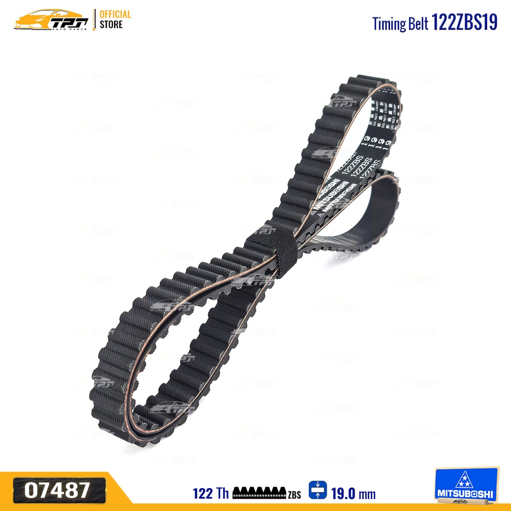 122ZBS19 Dây Curoa Cam / Dây Đai Răng Mitsubishi OUTLANDER - GALANT Mitsuboshi - Japan