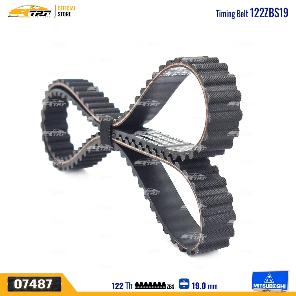 122ZBS19 Dây Curoa Cam / Dây Đai Răng Mitsubishi OUTLANDER - GALANT Mitsuboshi - Japan