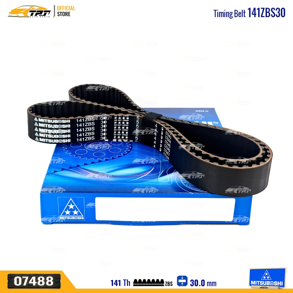 141ZBS30 Dây Curoa Cam / Dây Đai Răng Nissan CARAVAN - BLUEBIRD - SERENA Mitsuboshi - Japan