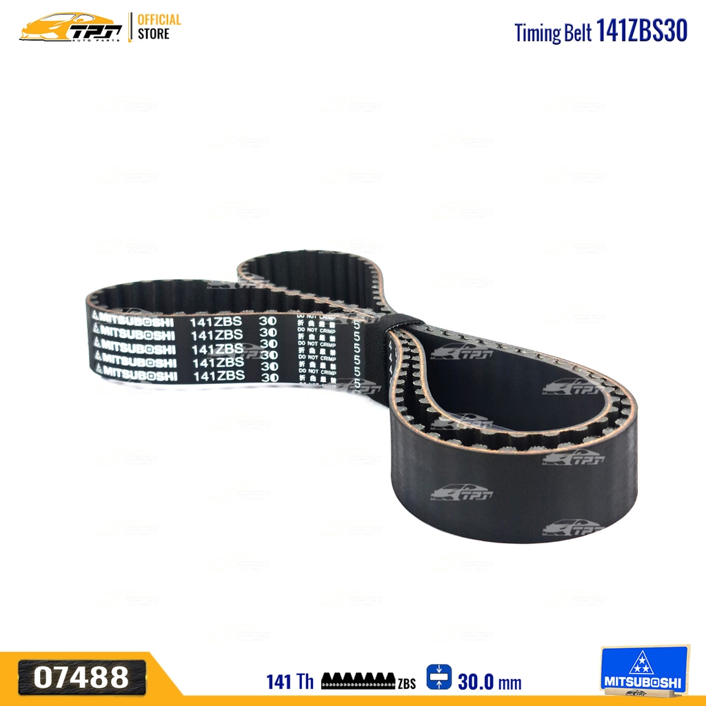 141ZBS30 Dây Curoa Cam / Dây Đai Răng Nissan CARAVAN - BLUEBIRD - SERENA Mitsuboshi - Japan