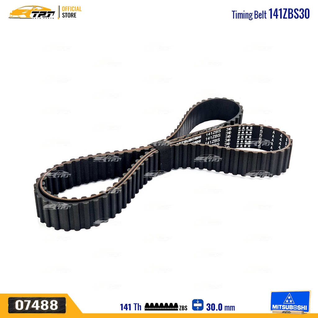 141ZBS30 Dây Curoa Cam / Dây Đai Răng Nissan CARAVAN - BLUEBIRD - SERENA Mitsuboshi - Japan