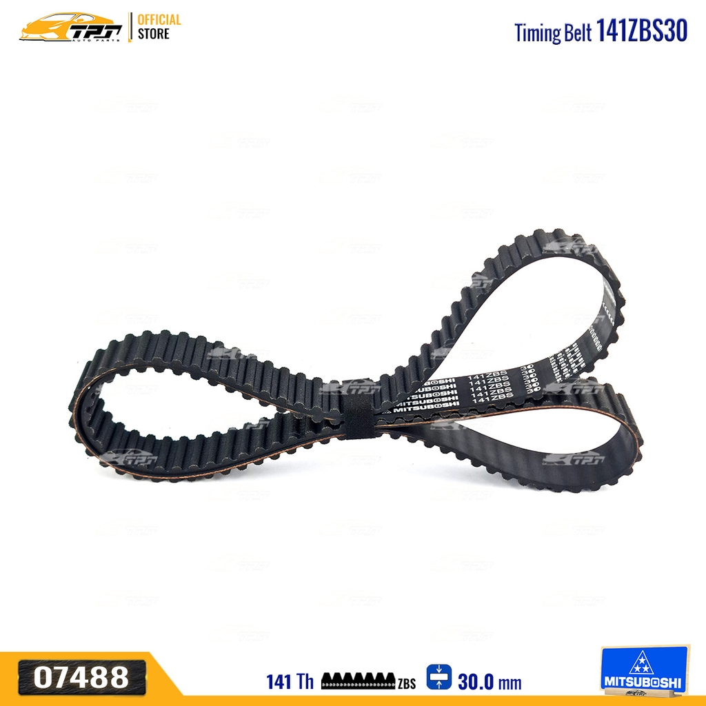 141ZBS30 Dây Curoa Cam / Dây Đai Răng Nissan CARAVAN - BLUEBIRD - SERENA Mitsuboshi - Japan