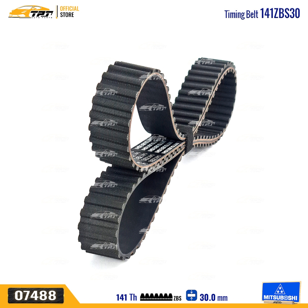 141ZBS30 Dây Curoa Cam / Dây Đai Răng Nissan CARAVAN - BLUEBIRD - SERENA Mitsuboshi - Japan