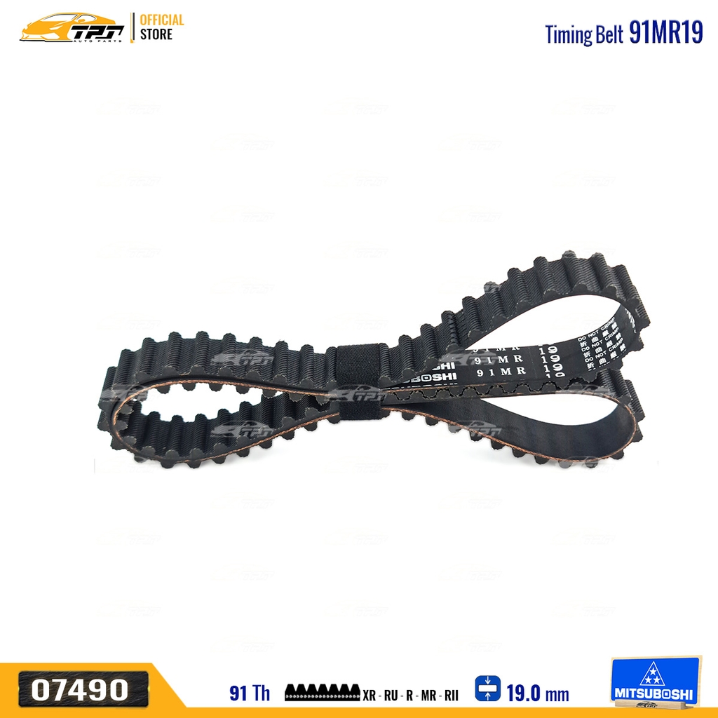 91MR19 Dây Curoa Cam / Dây Đai Răng Daihatsu CHARADE G100 Mitsuboshi - Japan