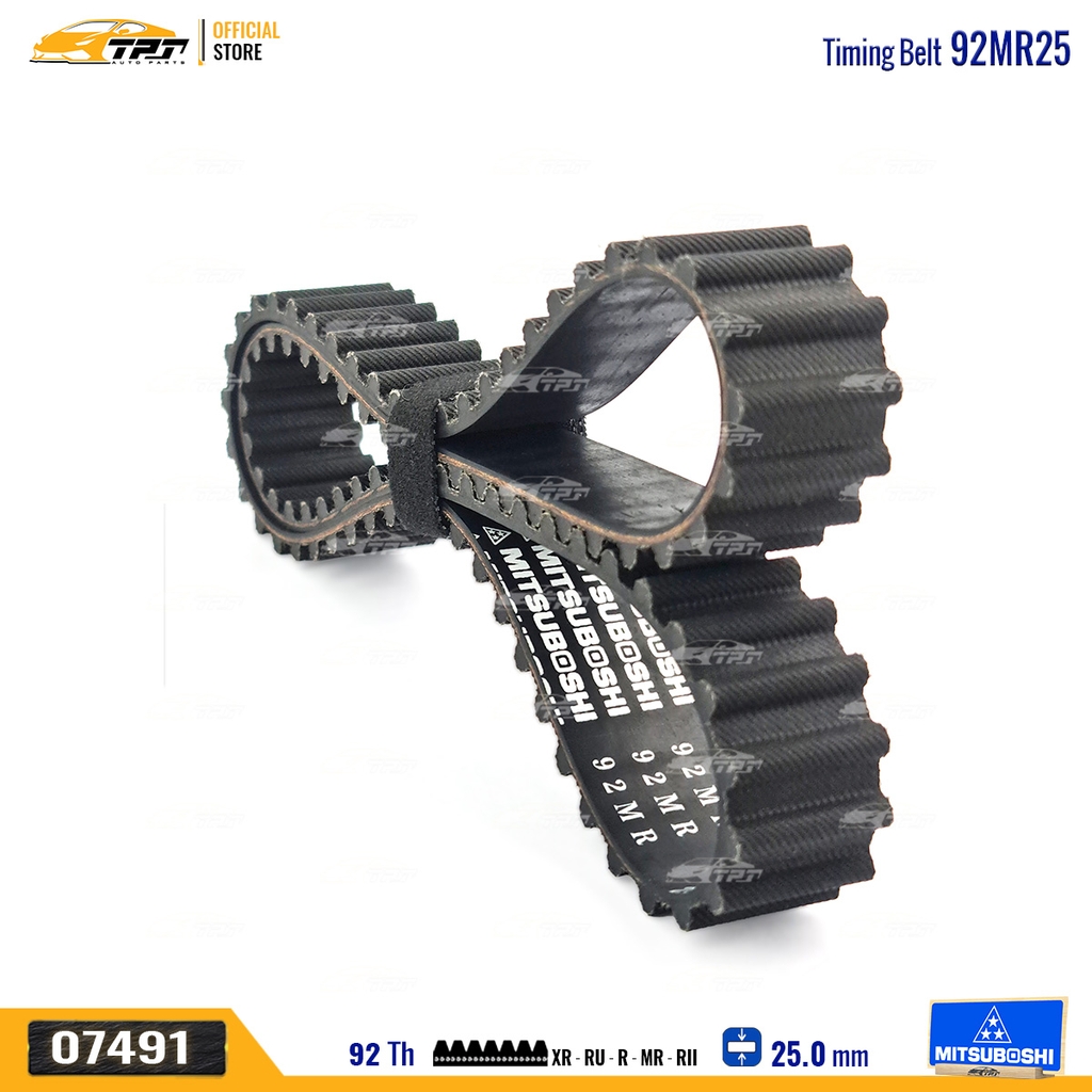 92MR25 Dây Curoa Cam / Dây Đai Răng Toyota LAND CRUISER 4.2 Mitsuboshi - Japan