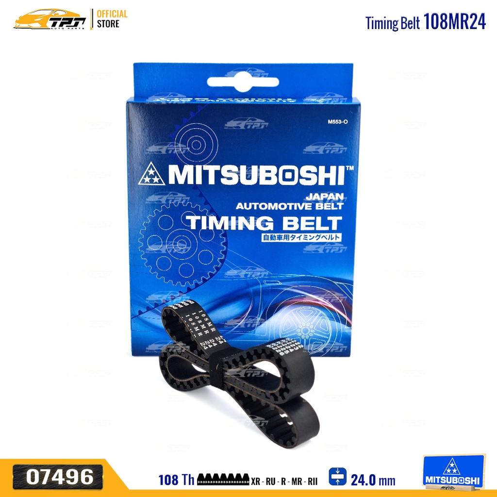 108MR24 Dây Curoa Cam / Dây Đai Răng Honda ACCORD 1.8 Mitsuboshi - Japan