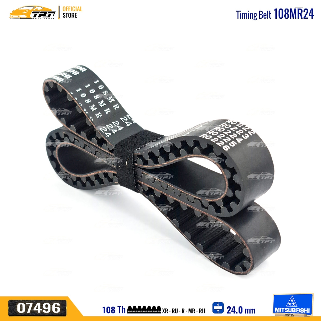 108MR24 Dây Curoa Cam / Dây Đai Răng Honda ACCORD 1.8 Mitsuboshi - Japan