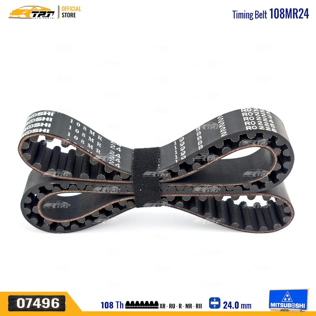 108MR24 Dây Curoa Cam / Dây Đai Răng Honda ACCORD 1.8 Mitsuboshi - Japan