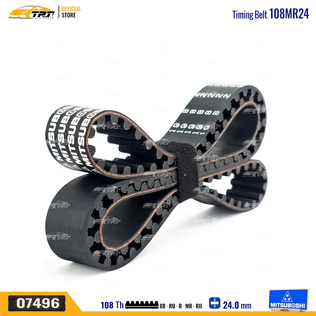108MR24 Dây Curoa Cam / Dây Đai Răng Honda ACCORD 1.8 Mitsuboshi - Japan
