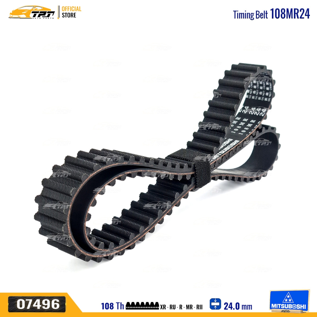 108MR24 Dây Curoa Cam / Dây Đai Răng Honda ACCORD 1.8 Mitsuboshi - Japan