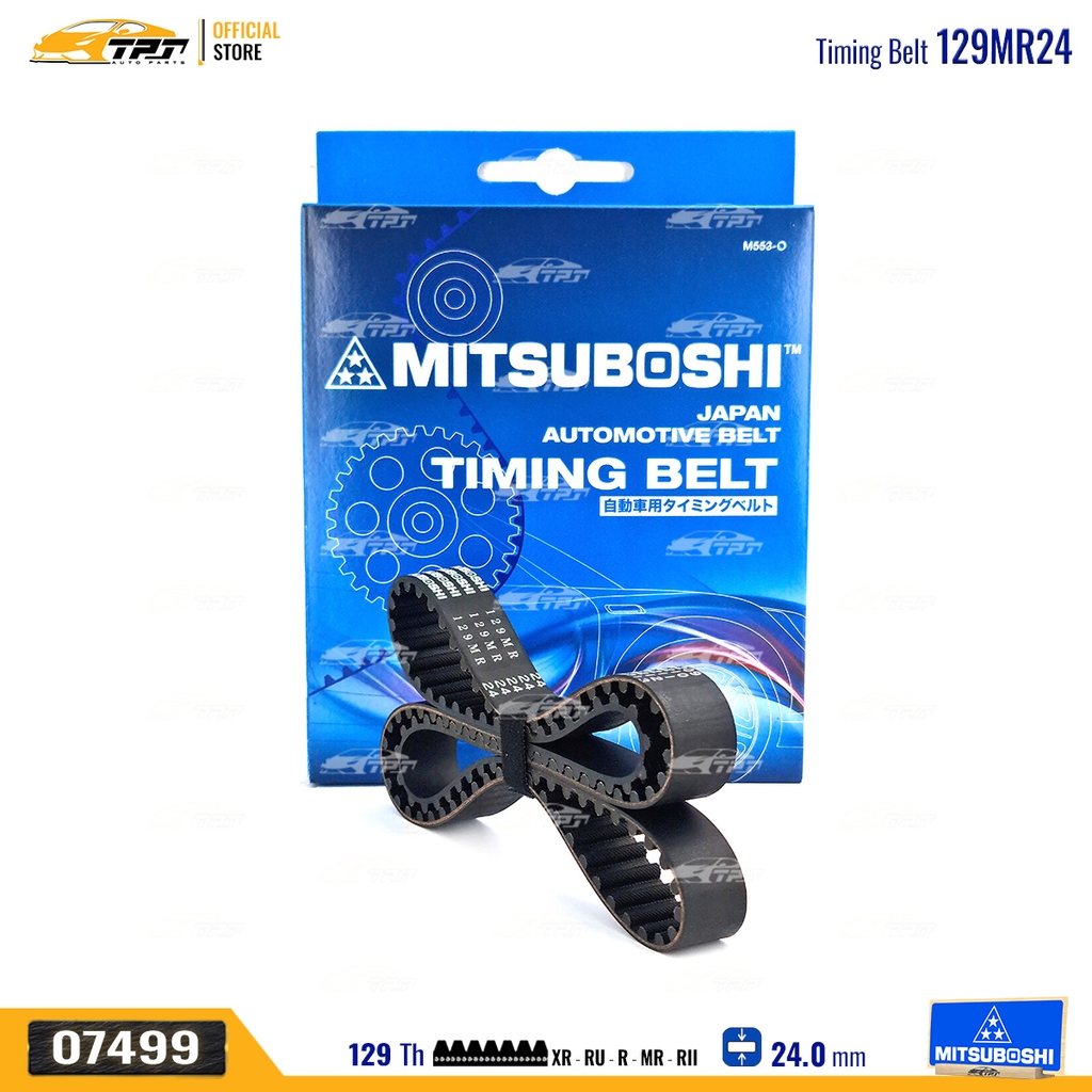129MR24 Dây Curoa Cam / Dây Đai Răng Honda CRX 1.6 83-87 - INTEGRA 1.6 Mitsuboshi - Japan