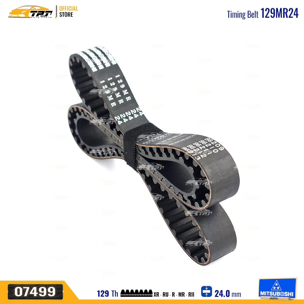 129MR24 Dây Curoa Cam / Dây Đai Răng Honda CRX 1.6 83-87 - INTEGRA 1.6 Mitsuboshi - Japan