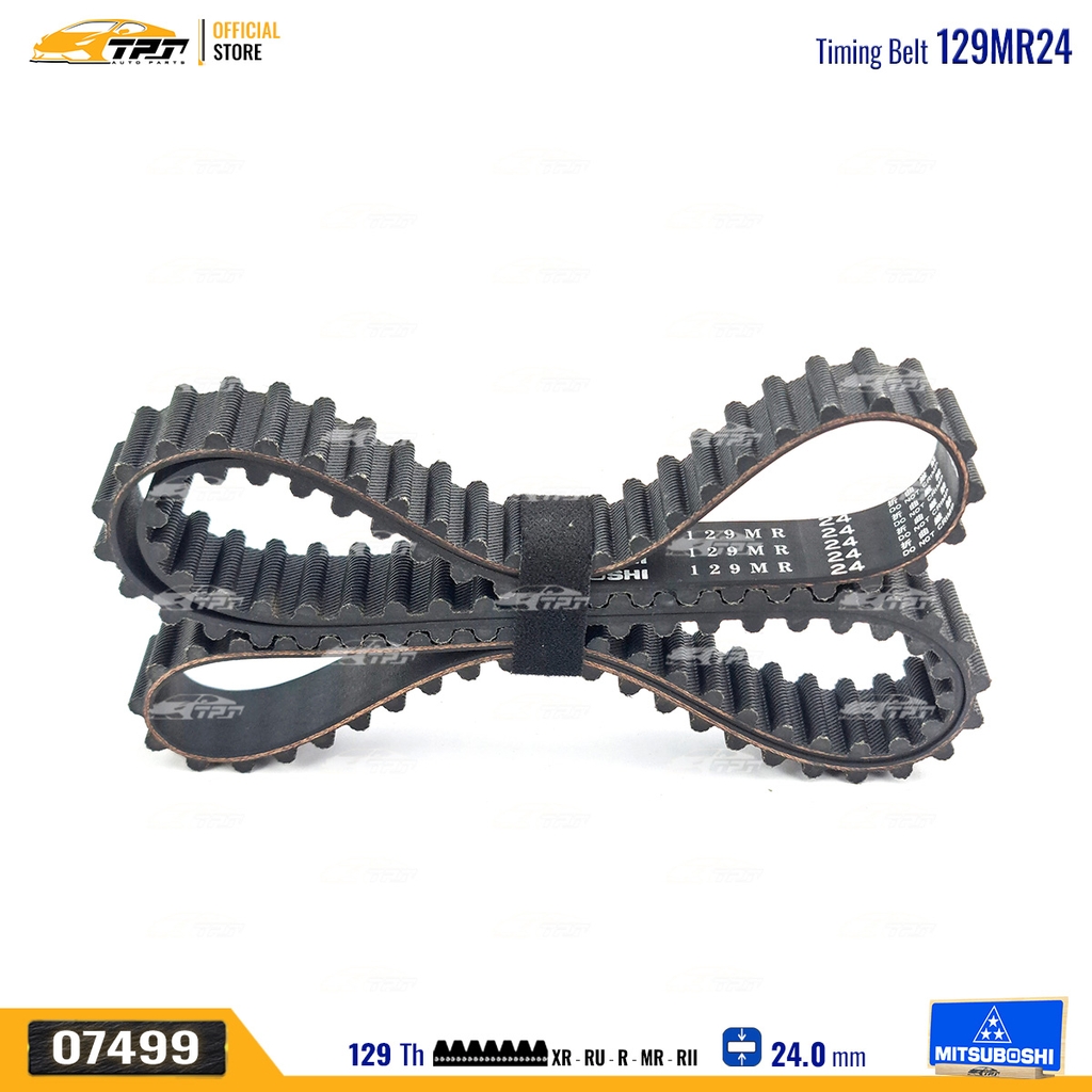 129MR24 Dây Curoa Cam / Dây Đai Răng Honda CRX 1.6 83-87 - INTEGRA 1.6 Mitsuboshi - Japan