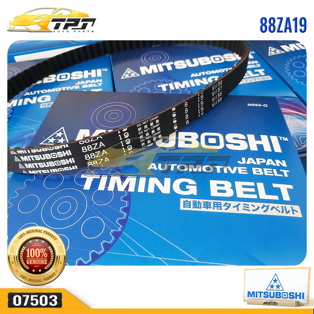 88ZA19 Dây Curoa Cam / Dây Đai Răng Suzuki SUPER CARRY - Toyota COROLLA 83-88 1.3-1.6 Mitsuboshi - Japan