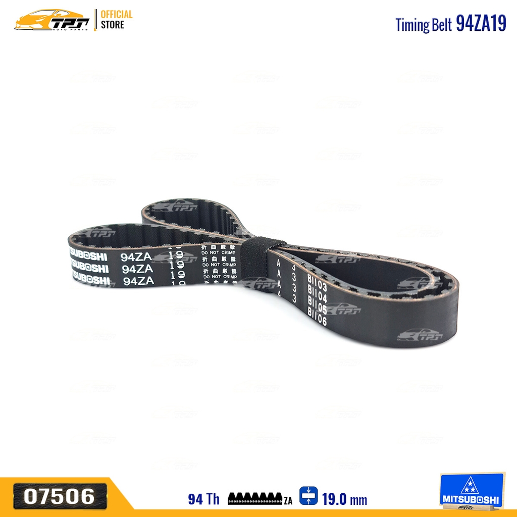 94ZA19 Dây Curoa Cam / Dây Đai Răng Toyota COROLLA Mitsuboshi - Japan