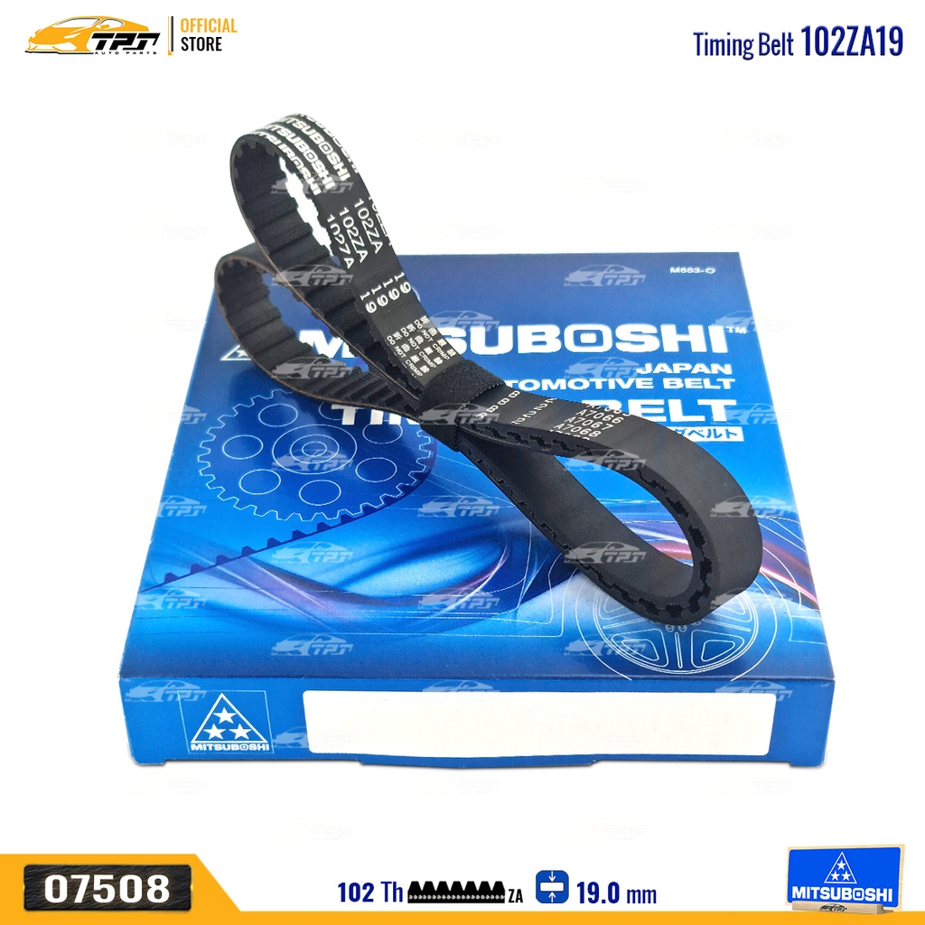102ZA19 Dây Curoa Cam / Dây Đai Răng Nissan SUNNY Mitsuboshi - Japan