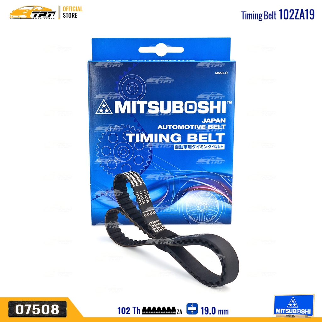 102ZA19 Dây Curoa Cam / Dây Đai Răng Nissan SUNNY Mitsuboshi - Japan