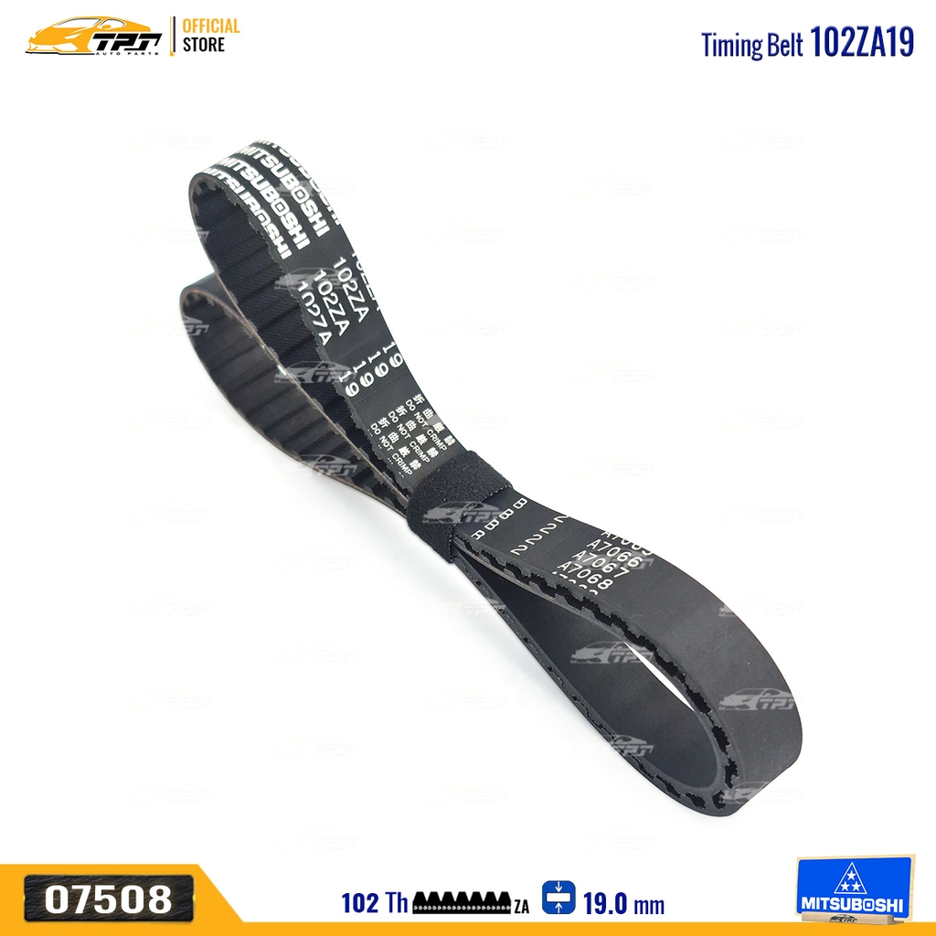 102ZA19 Dây Curoa Cam / Dây Đai Răng Nissan SUNNY Mitsuboshi - Japan