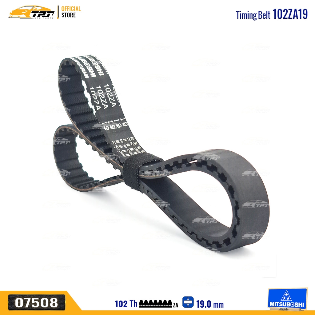 102ZA19 Dây Curoa Cam / Dây Đai Răng Nissan SUNNY Mitsuboshi - Japan