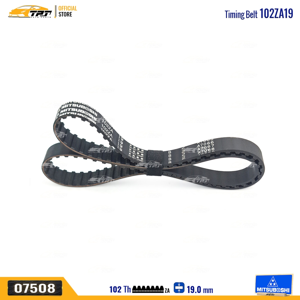 102ZA19 Dây Curoa Cam / Dây Đai Răng Nissan SUNNY Mitsuboshi - Japan