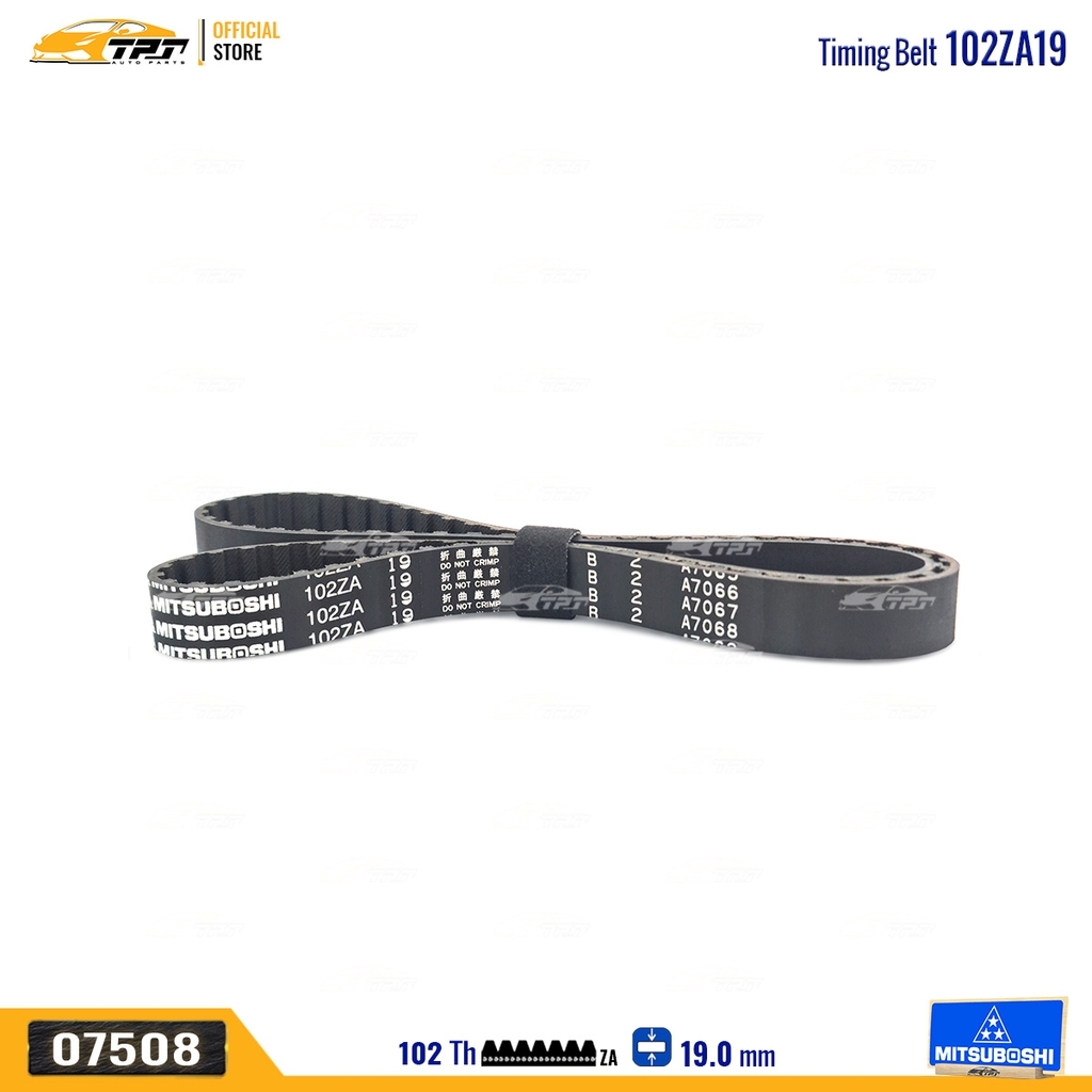 102ZA19 Dây Curoa Cam / Dây Đai Răng Nissan SUNNY Mitsuboshi - Japan