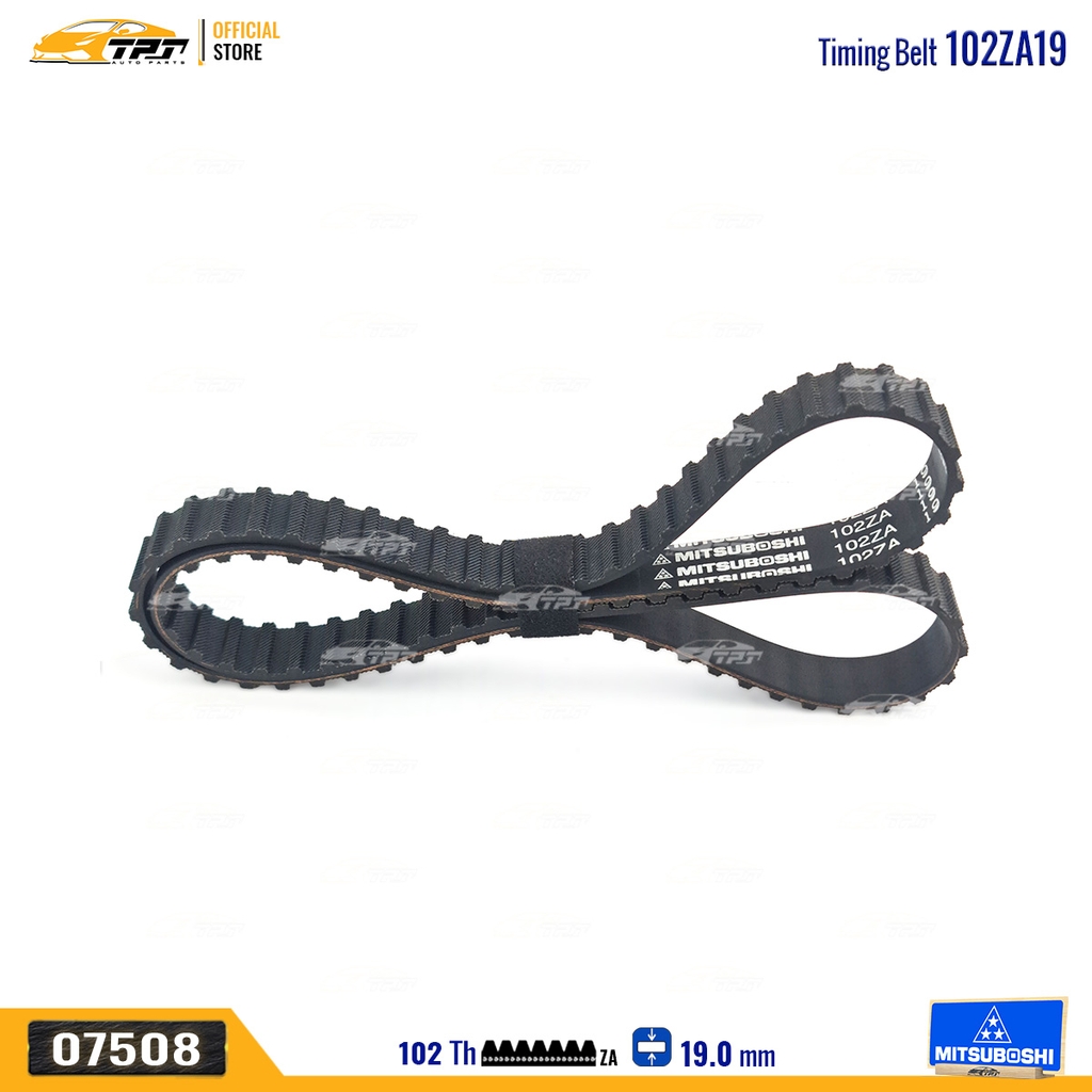 102ZA19 Dây Curoa Cam / Dây Đai Răng Nissan SUNNY Mitsuboshi - Japan