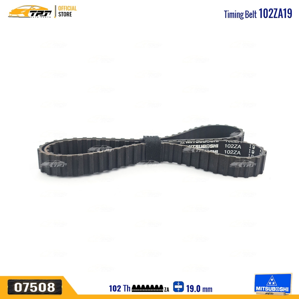 102ZA19 Dây Curoa Cam / Dây Đai Răng Nissan SUNNY Mitsuboshi - Japan