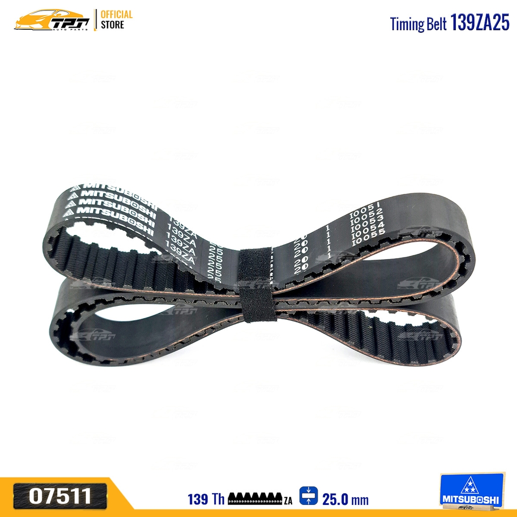 139ZA25 Dây Curoa Cam / Dây Đai Răng Toyota CAMRY 1.8 Mitsuboshi - Japan