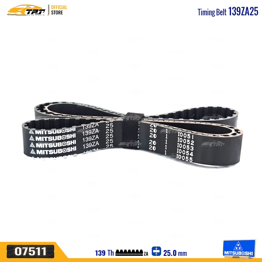 139ZA25 Dây Curoa Cam / Dây Đai Răng Toyota CAMRY 1.8 Mitsuboshi - Japan