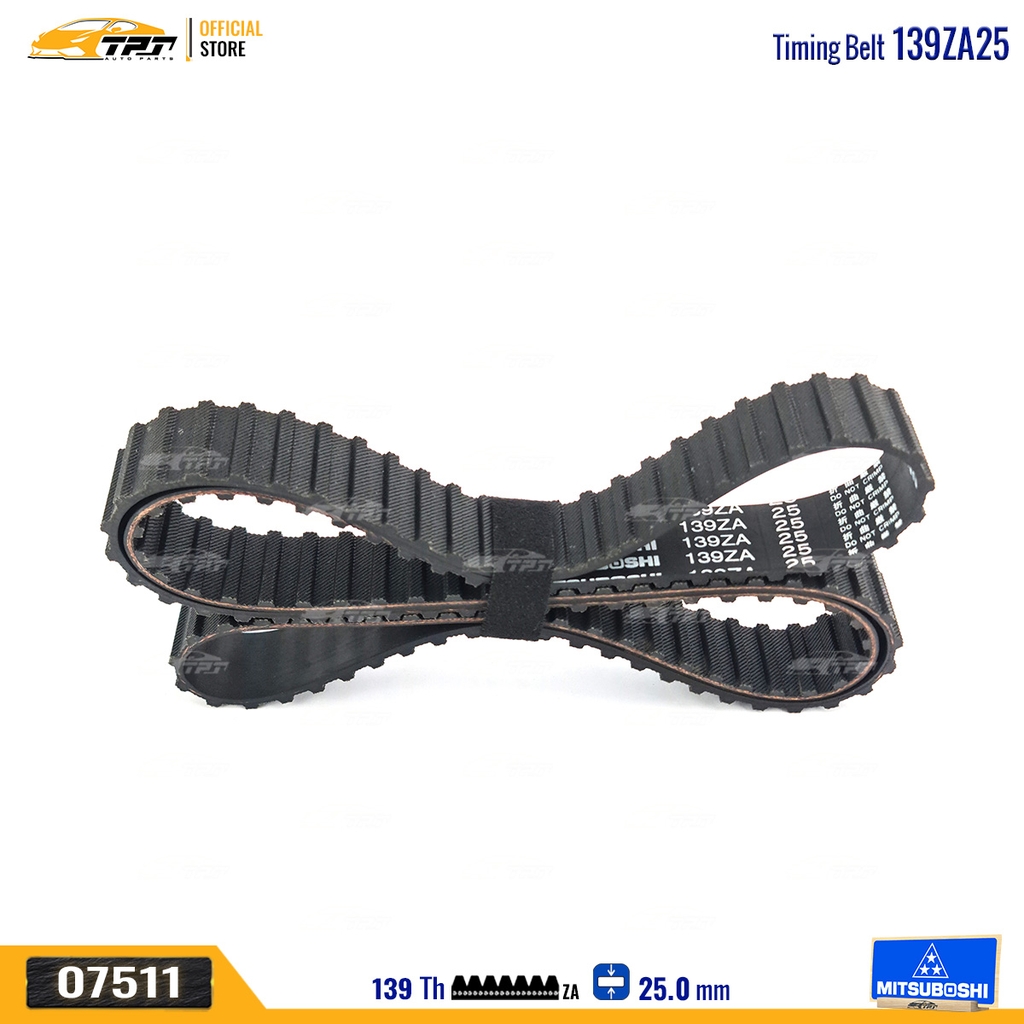 139ZA25 Dây Curoa Cam / Dây Đai Răng Toyota CAMRY 1.8 Mitsuboshi - Japan