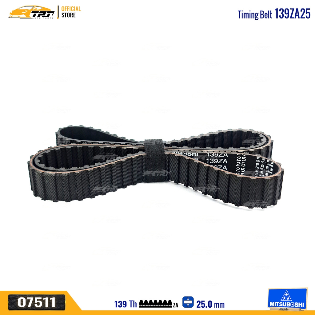 139ZA25 Dây Curoa Cam / Dây Đai Răng Toyota CAMRY 1.8 Mitsuboshi - Japan