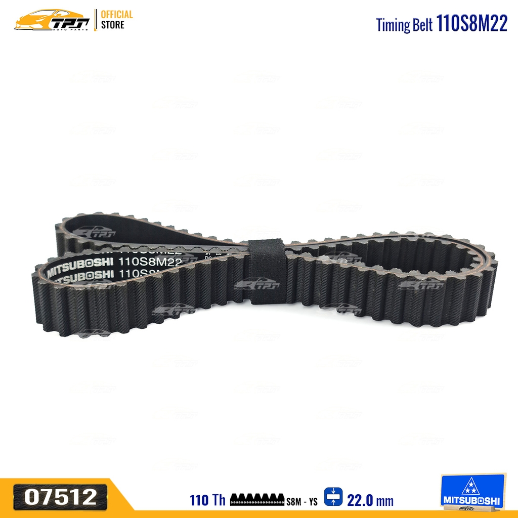 110S8M22 Dây Curoa Cam / Dây Đai Răng Hyundai ACCENT 1.5 - GETZ 1.3 - VERNA 1.3 Mitsuboshi - Japan