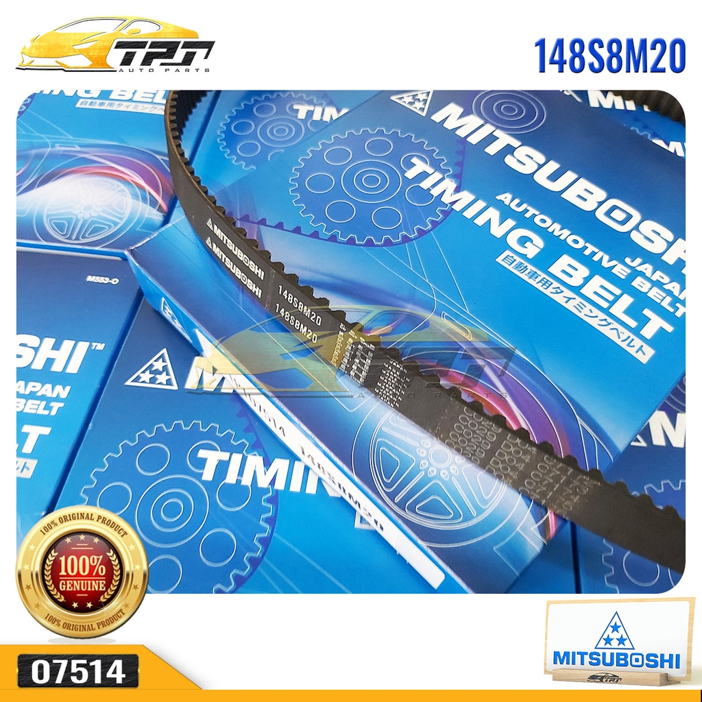 148S8M20 Dây Curoa Cam / Dây Đai Răng Mitsuboshi - Japan
