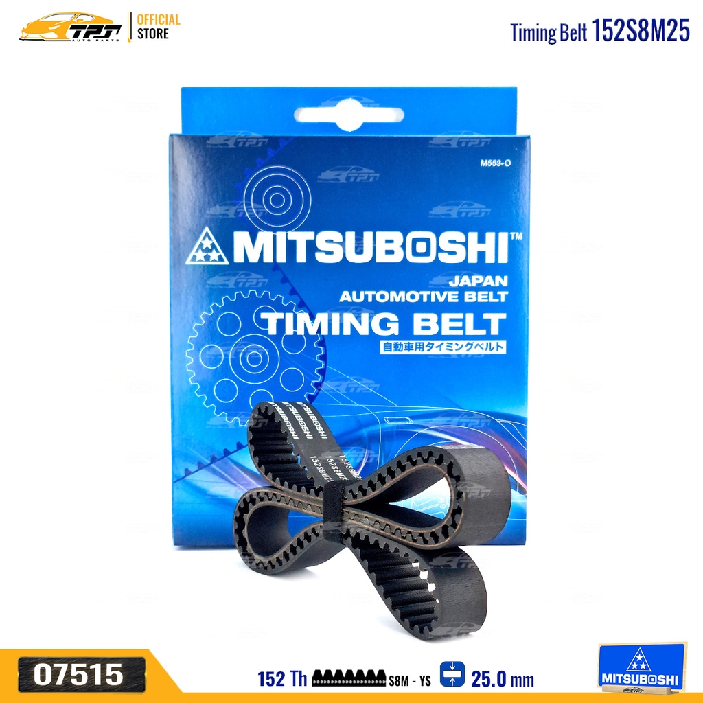 152S8M25 Dây Curoa Cam / Dây Đai Răng Mazda 323 87-94 Mitsuboshi - Japan