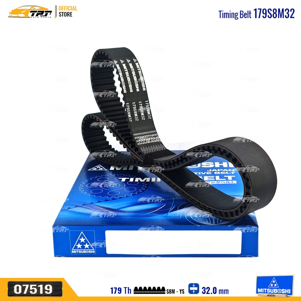 179S8M32 Dây Curoa Cam / Dây Đai Răng Toyota CAMRY 2.0 87-90 Mitsuboshi - Japan