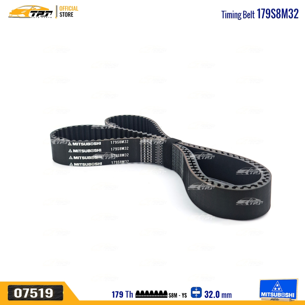 179S8M32 Dây Curoa Cam / Dây Đai Răng Toyota CAMRY 2.0 87-90 Mitsuboshi - Japan