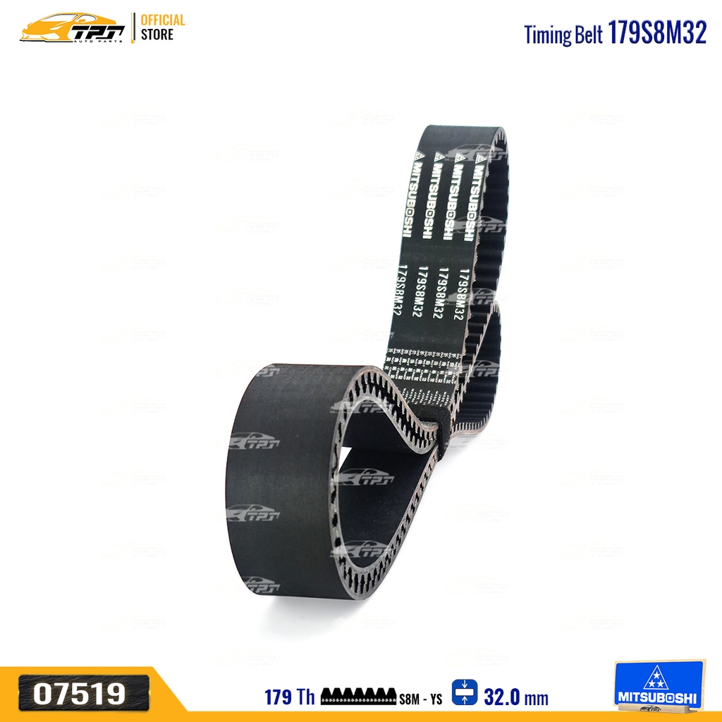 179S8M32 Dây Curoa Cam / Dây Đai Răng Toyota CAMRY 2.0 87-90 Mitsuboshi - Japan