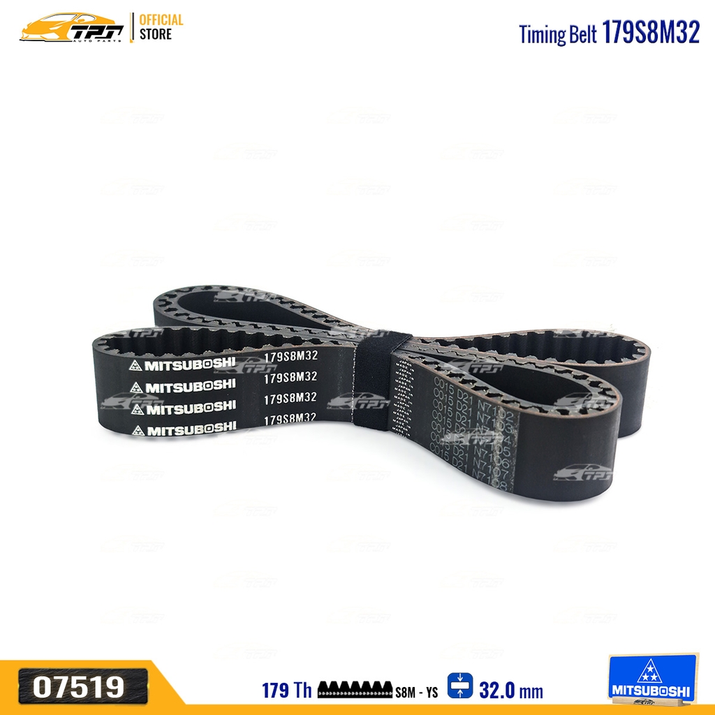 179S8M32 Dây Curoa Cam / Dây Đai Răng Toyota CAMRY 2.0 87-90 Mitsuboshi - Japan