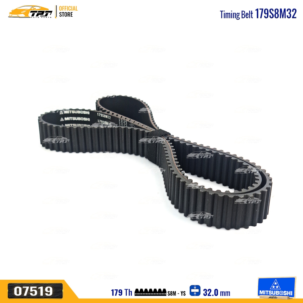 179S8M32 Dây Curoa Cam / Dây Đai Răng Toyota CAMRY 2.0 87-90 Mitsuboshi - Japan