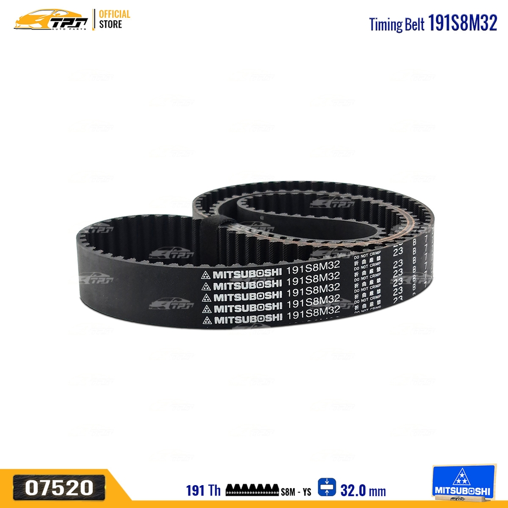 191S8M32 Dây Curoa Cam / Dây Đai Răng Isuzu TROOPER Mitsuboshi - Japan