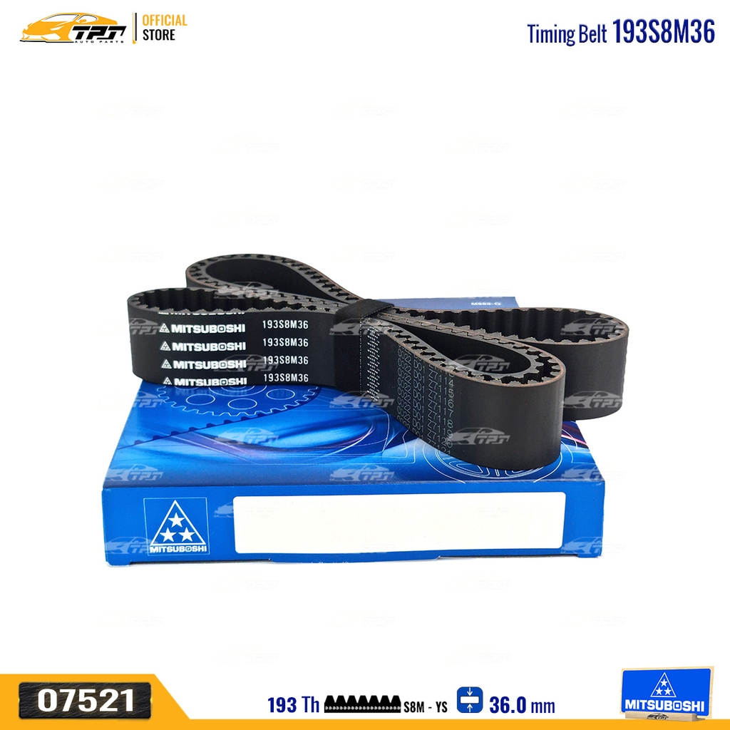 193S8M36 Dây Curoa Cam / Dây Đai Răng Toyota 4 RUNNER 3.0 V6 Mitsuboshi - Japan