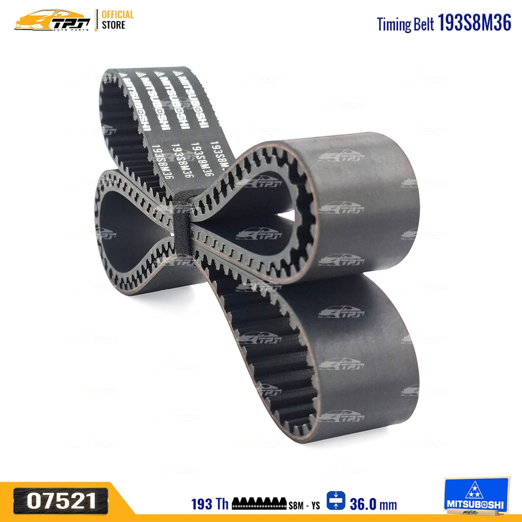 193S8M36 Dây Curoa Cam / Dây Đai Răng Toyota 4 RUNNER 3.0 V6 Mitsuboshi - Japan